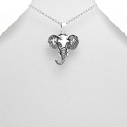Pendentif �l�phant en Argent