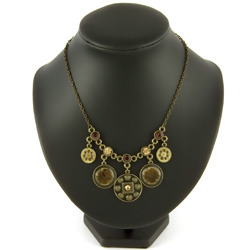 Bague en Acier Cha�ne Noire