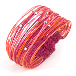 Bague en Argent Peace and Love